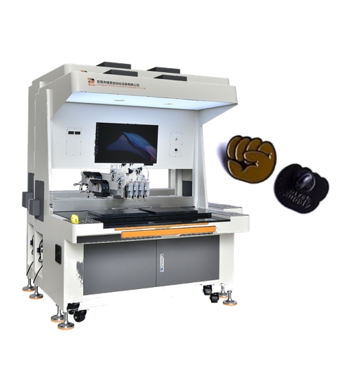 Decorative Enamel Emoji Badge Filling Machine – Stylish, Efficient, and Compact for Creative Production